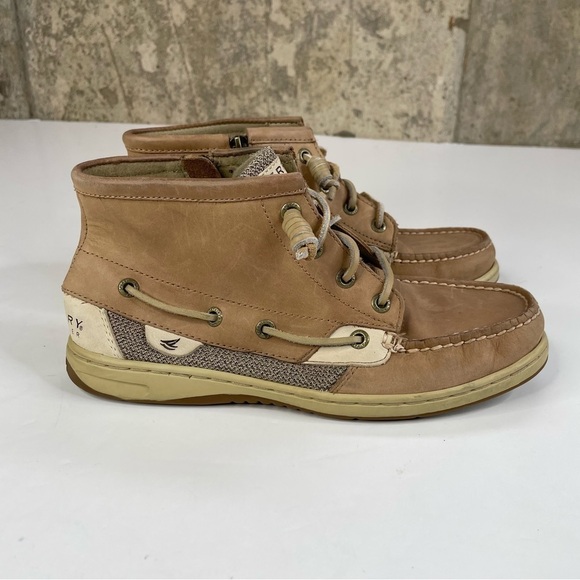 Sperry Womens Marella Leather Chukka Boots Size 7.5 - Picture 2 of 8